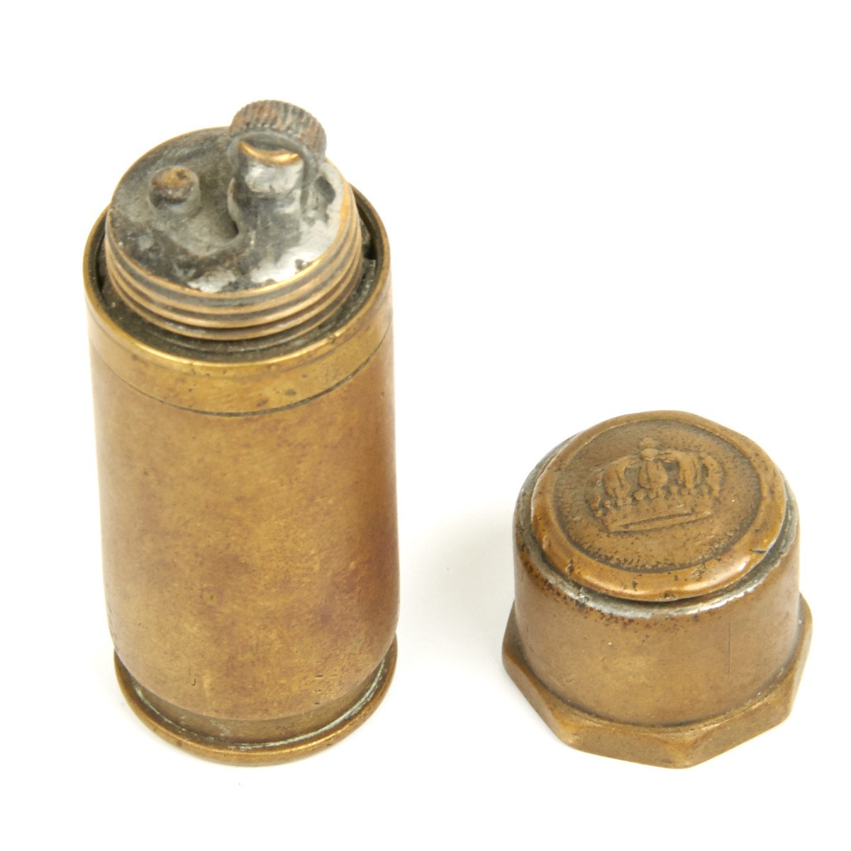 Original British WWII Lighter 20mm Shell Case with Imperial Crown ...