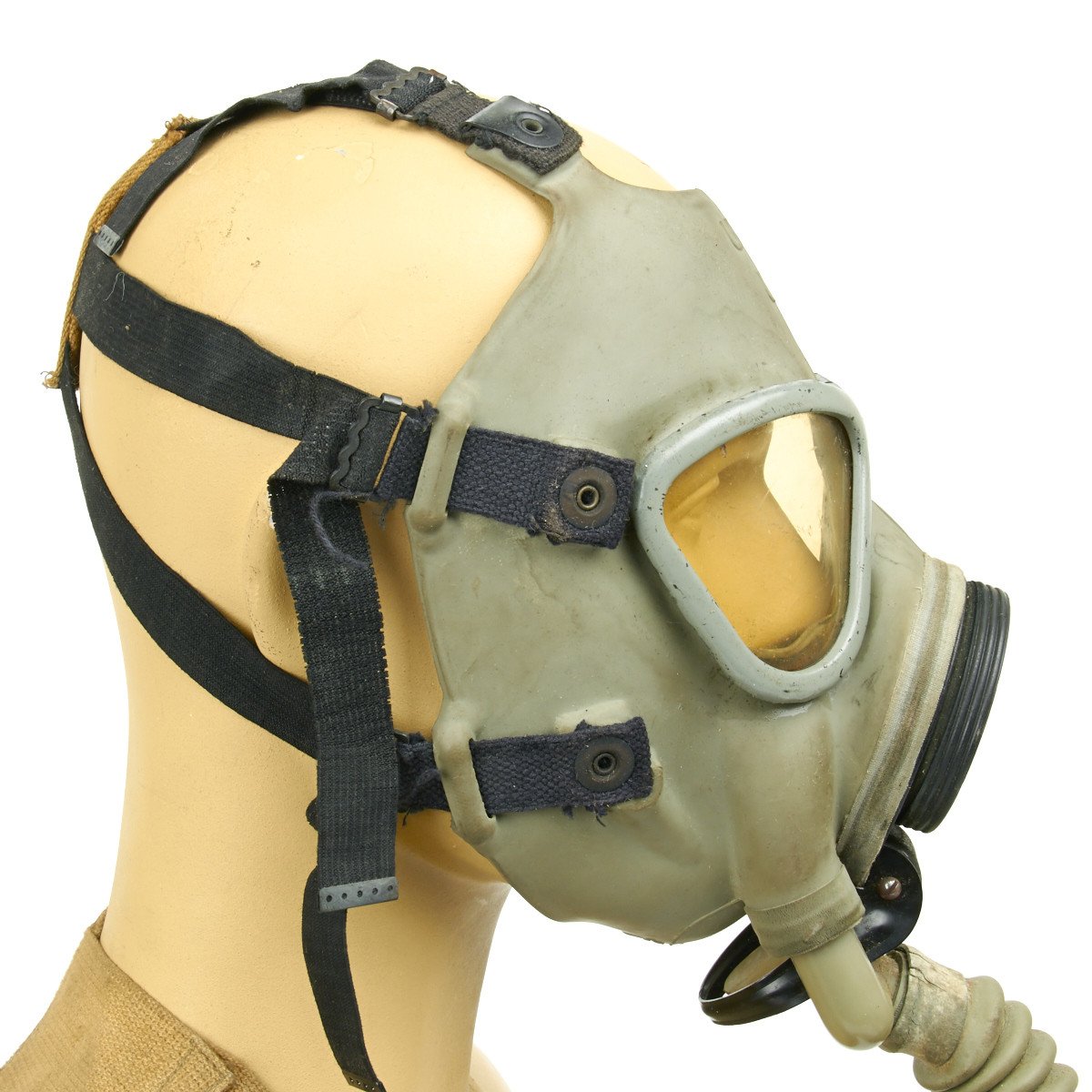 Original U.S. WWII M3 Diaphragm Gas Mask with M1VA1 Bag – International ...