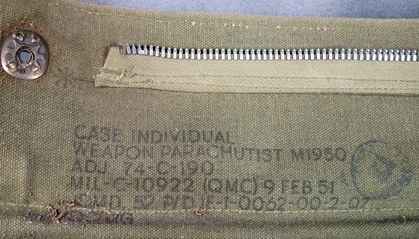 U.S. M1 Garand Paratrooper Drop Bag – International Military Antiques