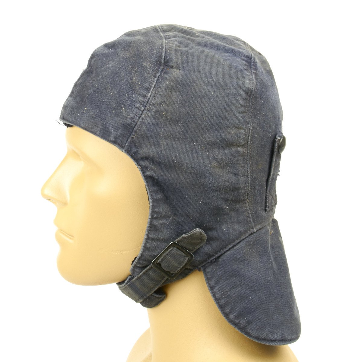 Original WWII U.S.N Foul Weather Deck Cap - U.S. Navy Blue ...