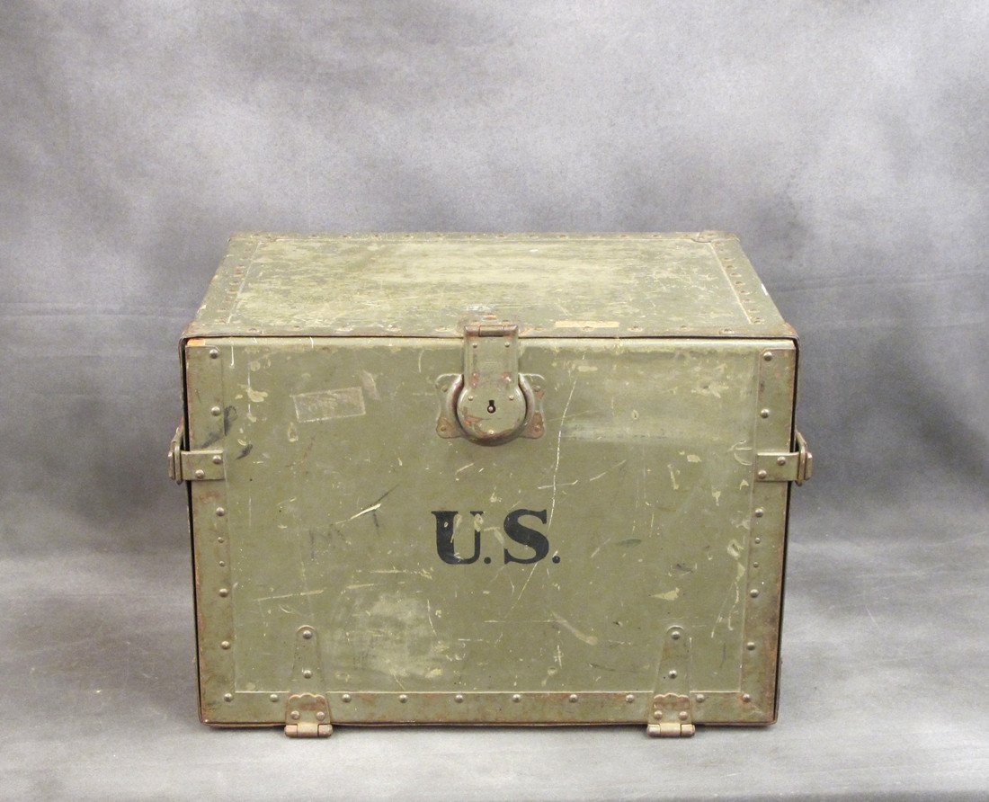 U S Wwii Army 1944 Dated Field Desk International Military Antiques
