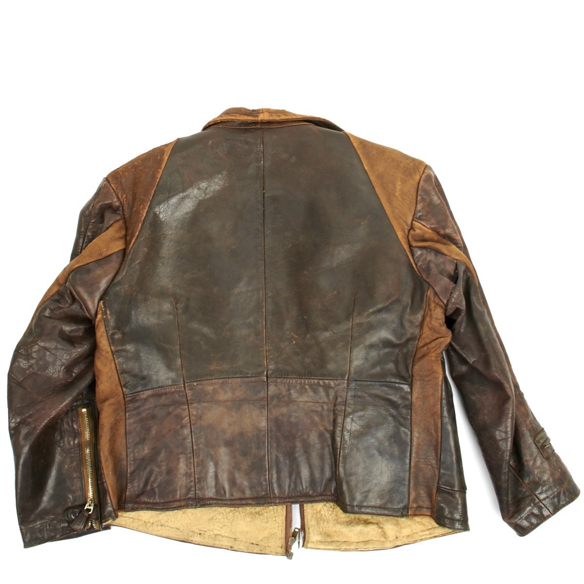 Original German WWII Luftwaffe Leather Flight Jacket – International ...