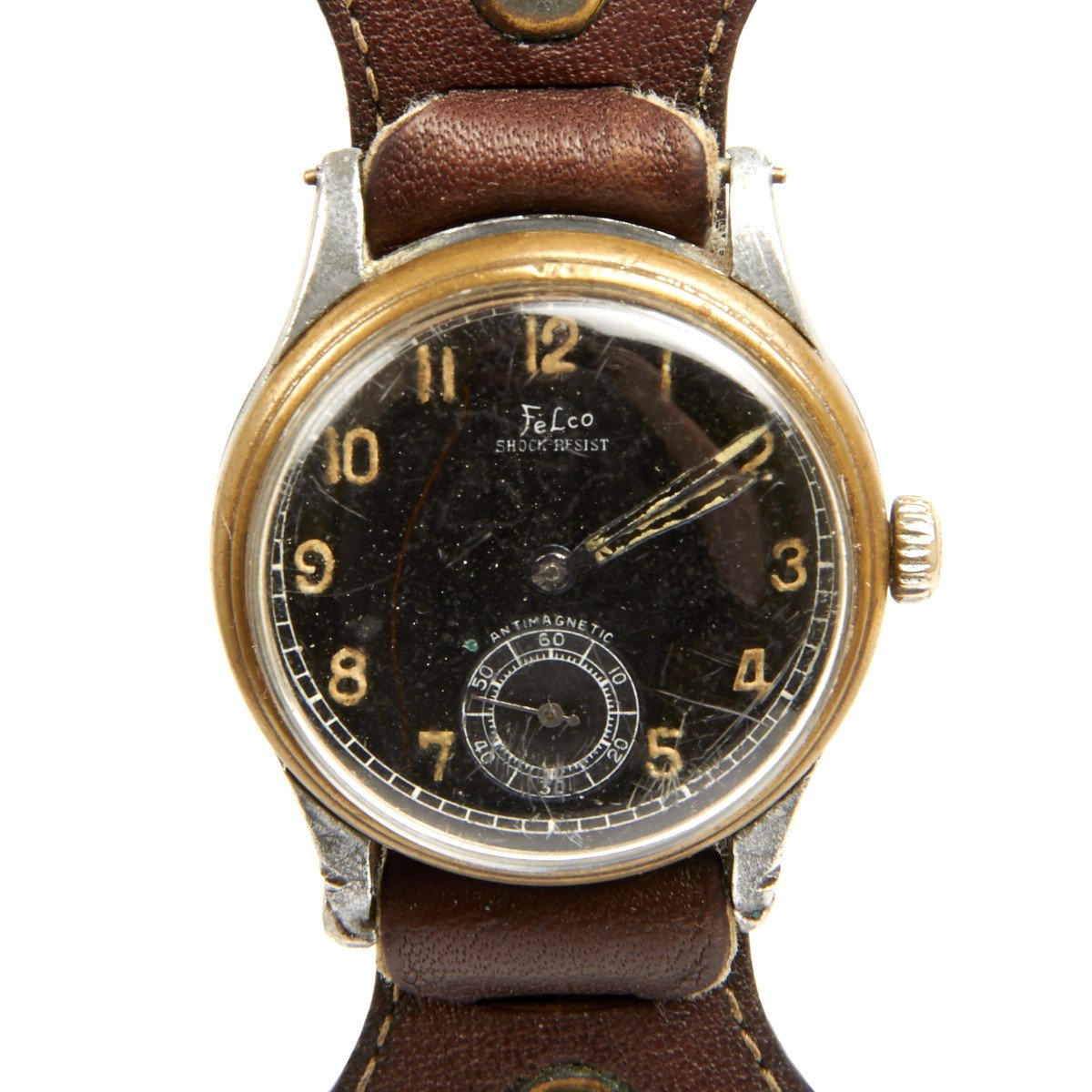 Original German WWII Luftwaffe Wrist Watch by Felco - Fully Functional ...
