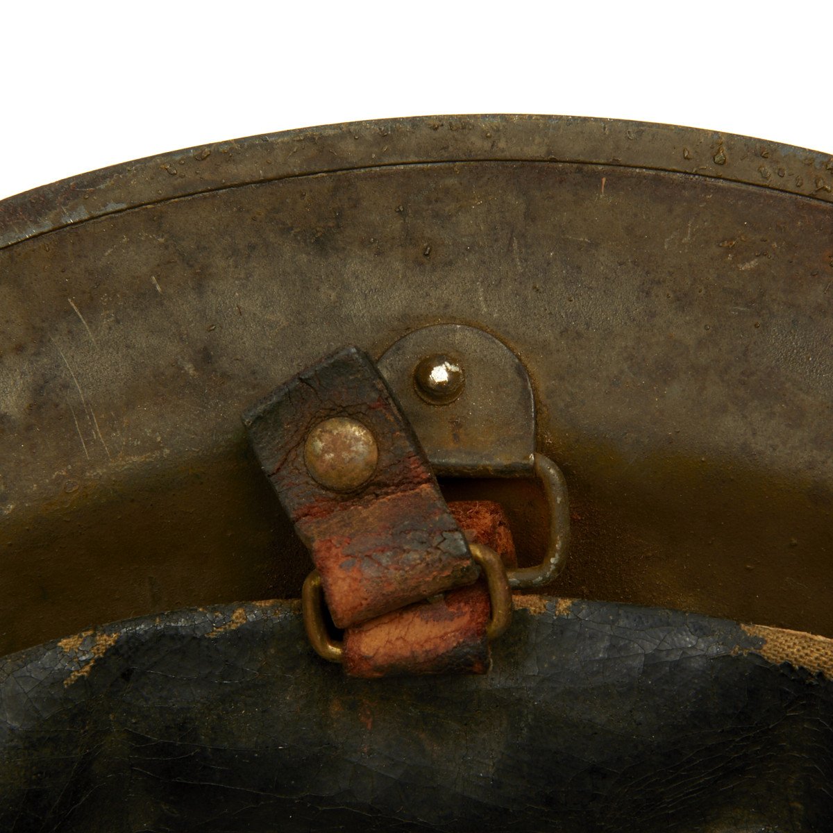 Original U.S. WWI M1917 Named Doughboy Helmet of the 26th Infantry ...