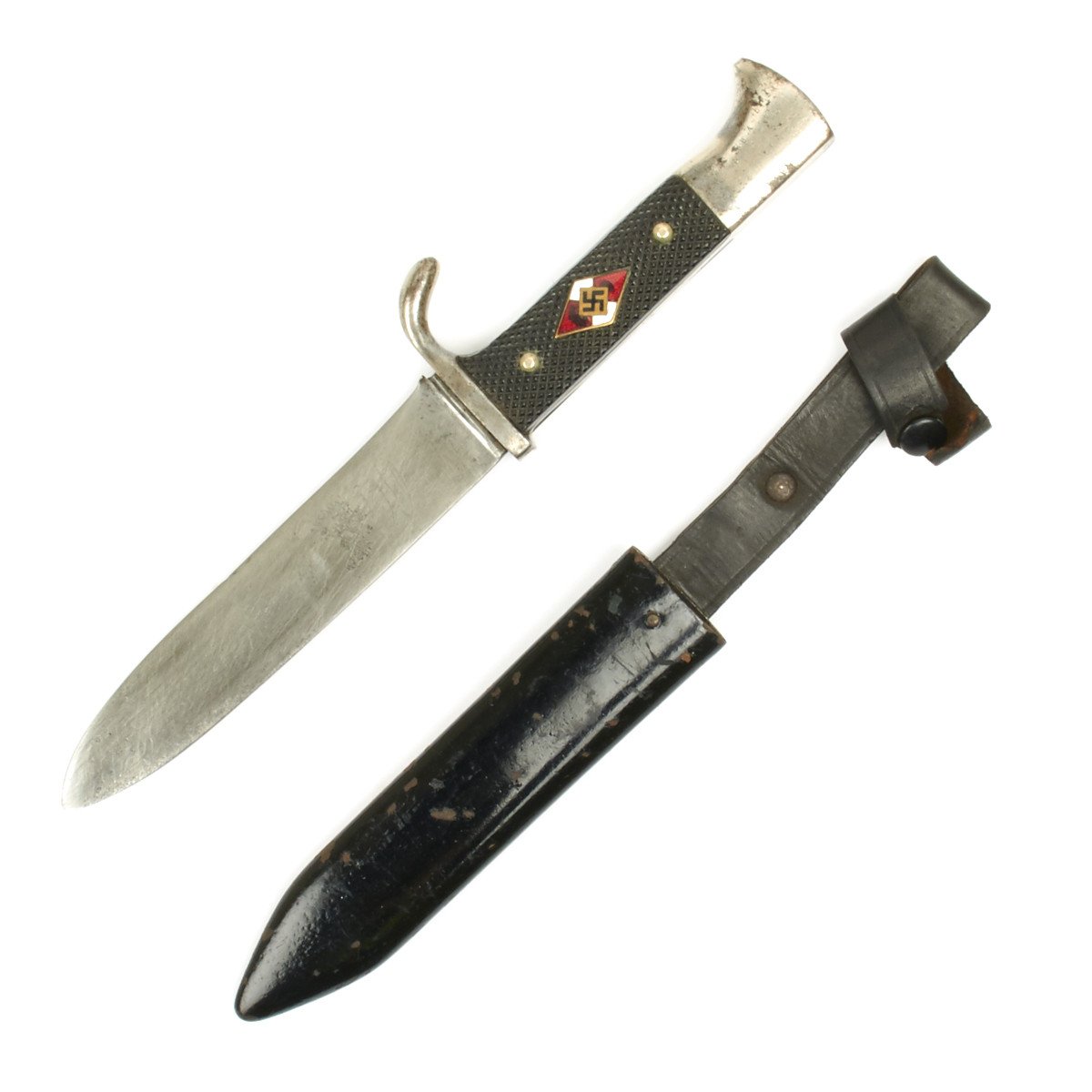 Original German WWII HJ Knife with Motto by Heinr. Boker & Co ...