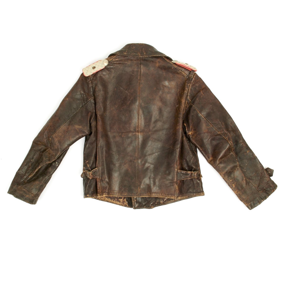 Original German WWII Officer Brown Leather 6th Panzer Division Wrap ...