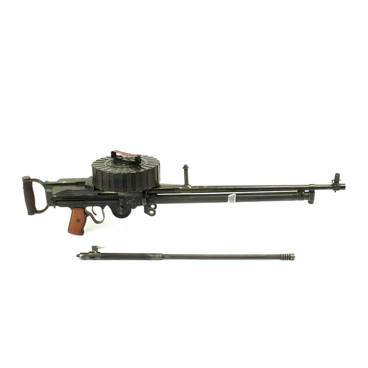 Original Japanese Pre Wwii Type 92 7 7mm Aerial Display Machine Gun All Matching Serial Numbers International Military Antiques