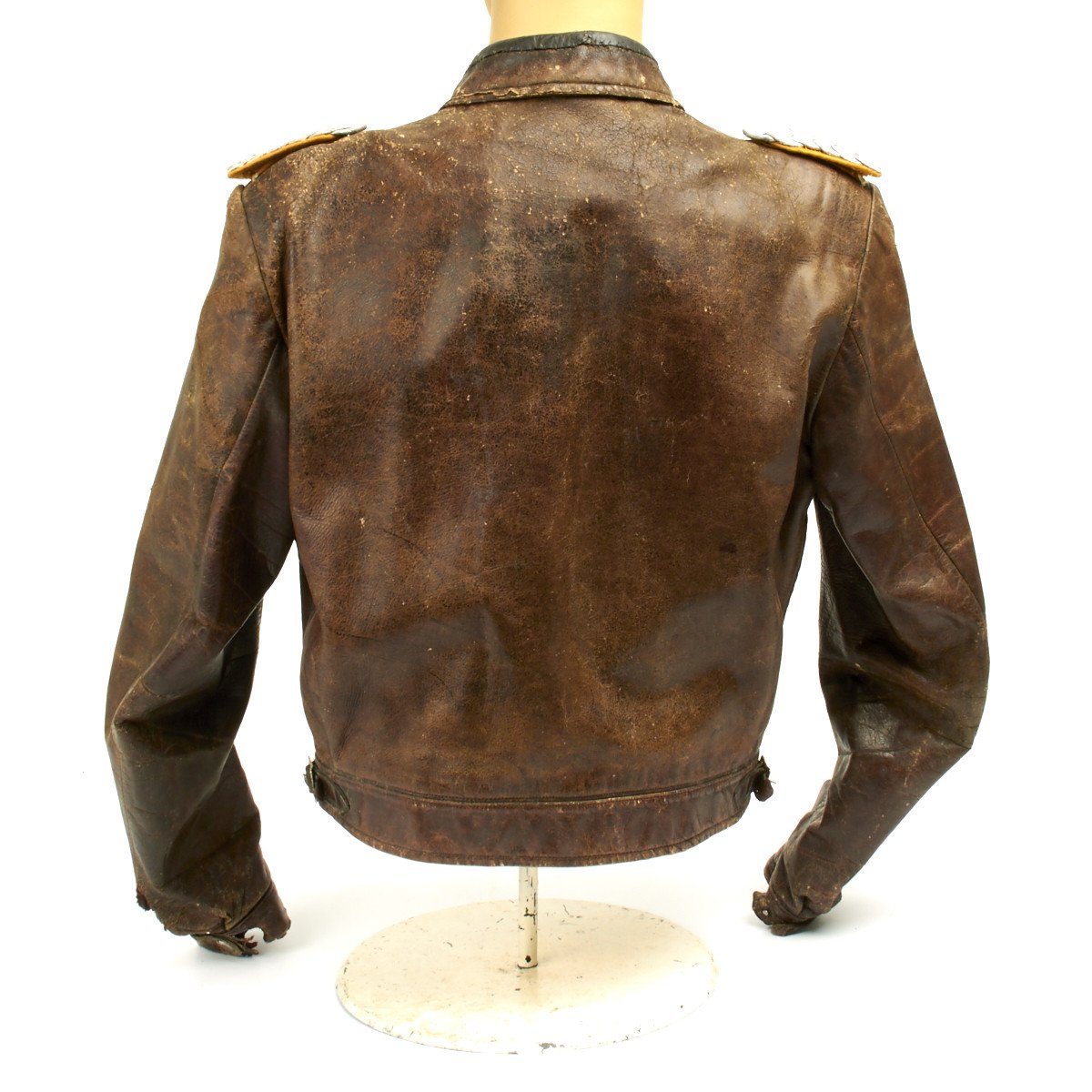 Original German WWII Luftwaffe Fighter Pilot Leather Flight Jacket ...