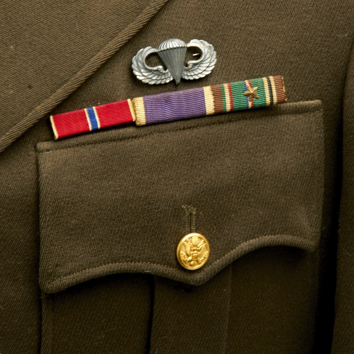 Original U.S. WWII 101st Airborne Class A Uniform Jacket ...
