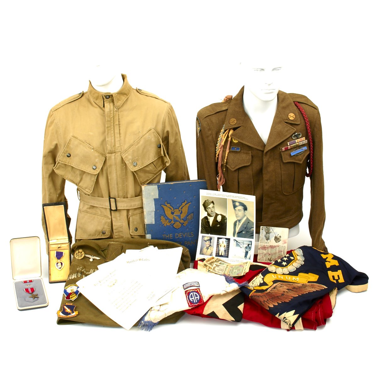 Original U.S. WWII 82nd Airborne 504th Parachute Infantry Regiment ...