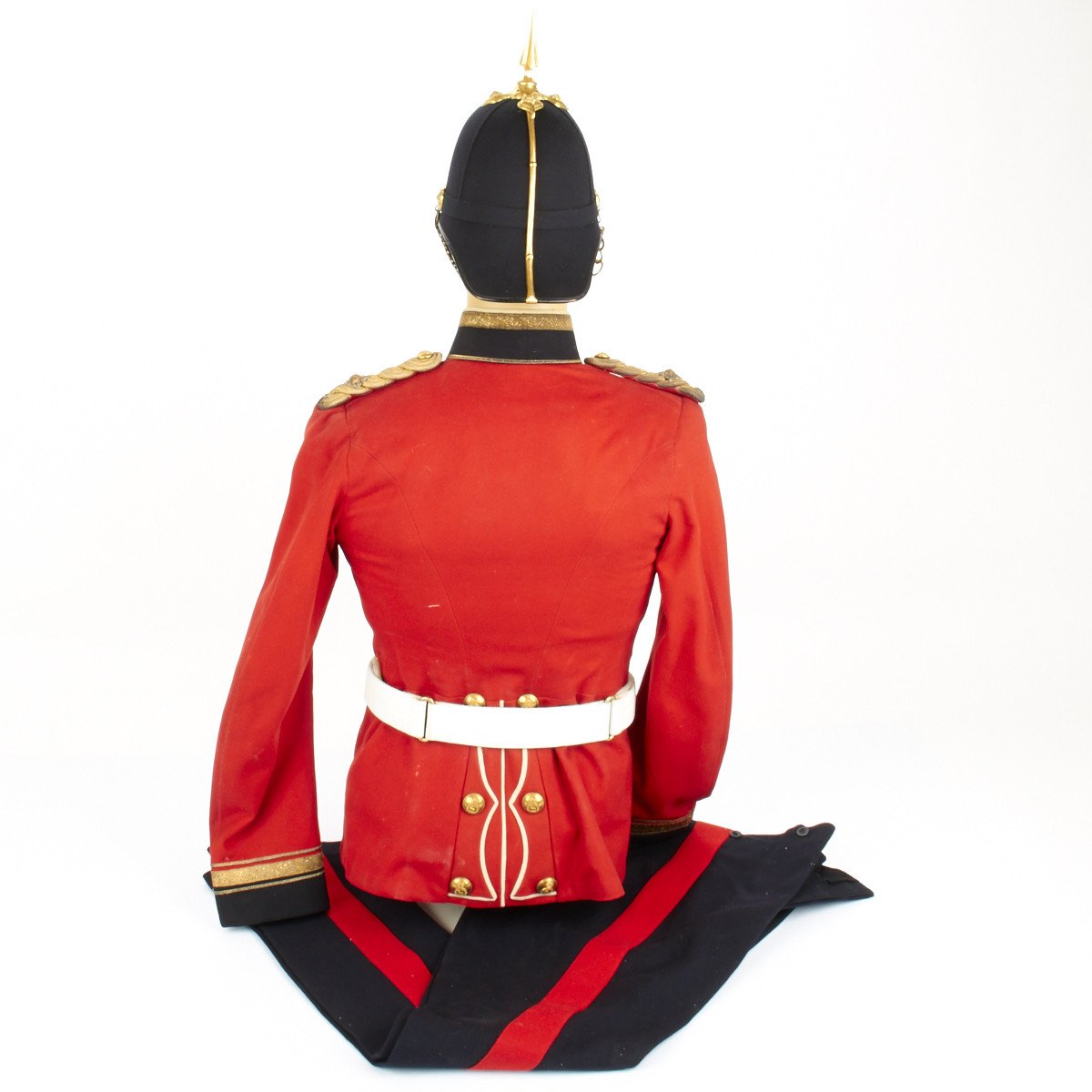 Original British Royal Warwickshire Regimental Uniform Set with Blue ...