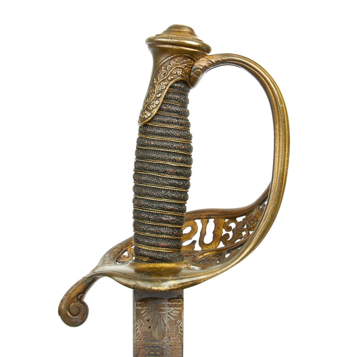 u.s. navy civil war presentation sword