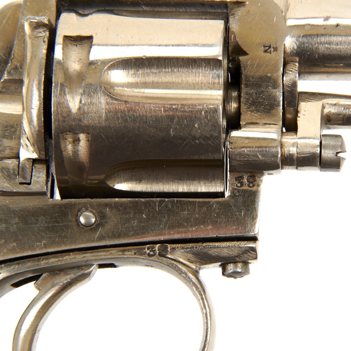 Original Model 1868 Webley .38 British Bull Dog Revolver ...