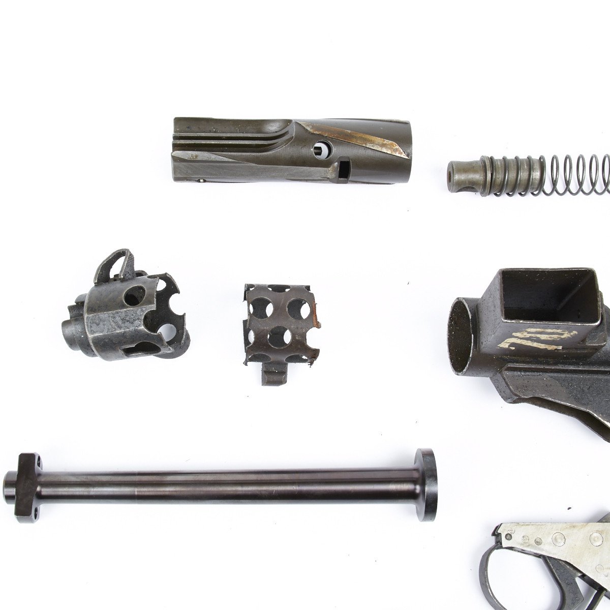 British Sterling SMG MK IV Parts Set with Barrel and ...