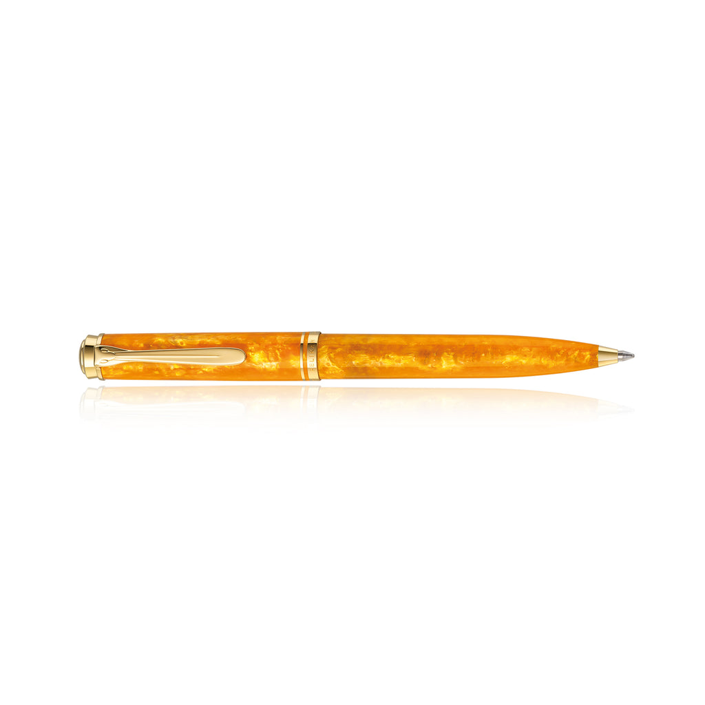 orange ball pen