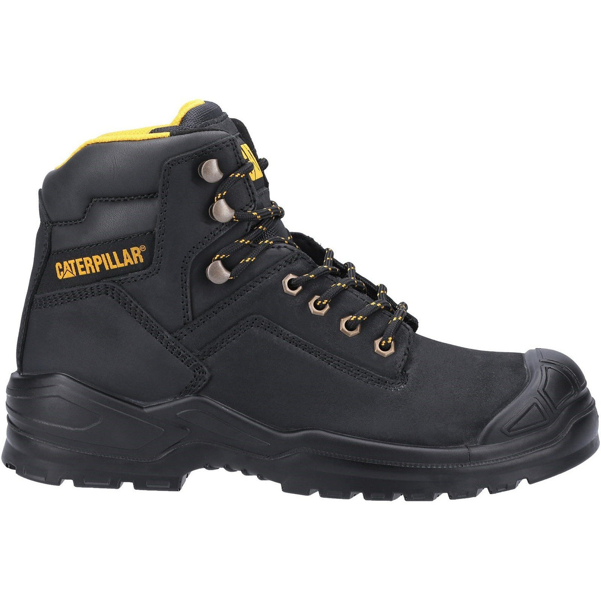 Caterpillar Striver S3 Wide-Fit Safety Boot with Bump Cap & Steel Toe ...