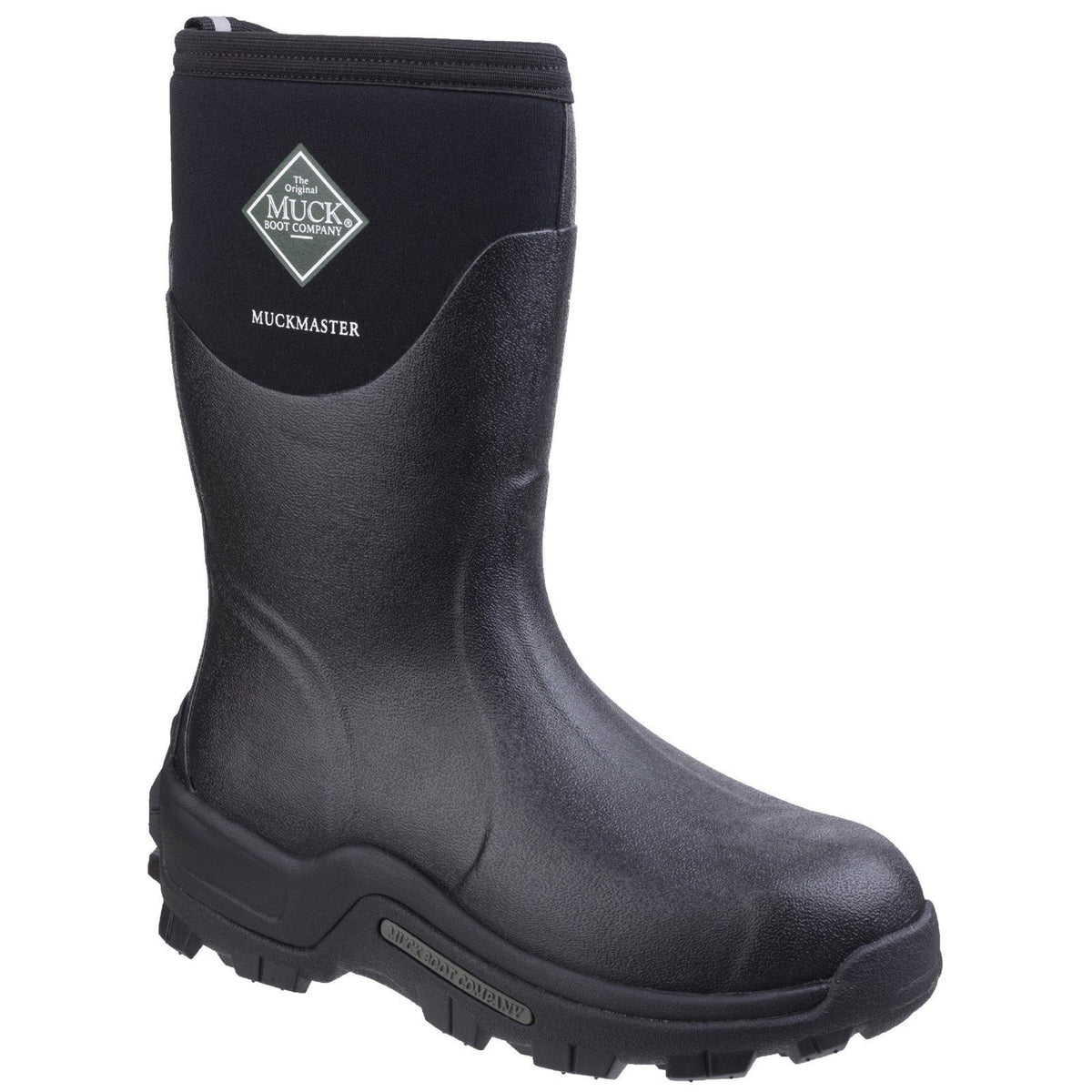 Muck Boots Muckmaster Mid-Height Wellingtons - Black | Work & Safety