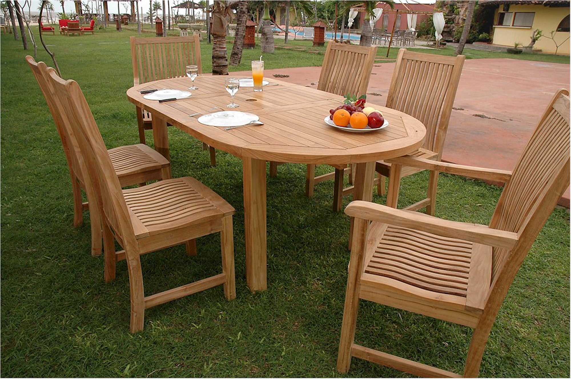 Wood Chair Patio Set  . With A Set Of Outdoor Chairs Like This On Your Patio Or Deck, You And Your Guests Can Enjoy The Open Air In Comfort And Style.