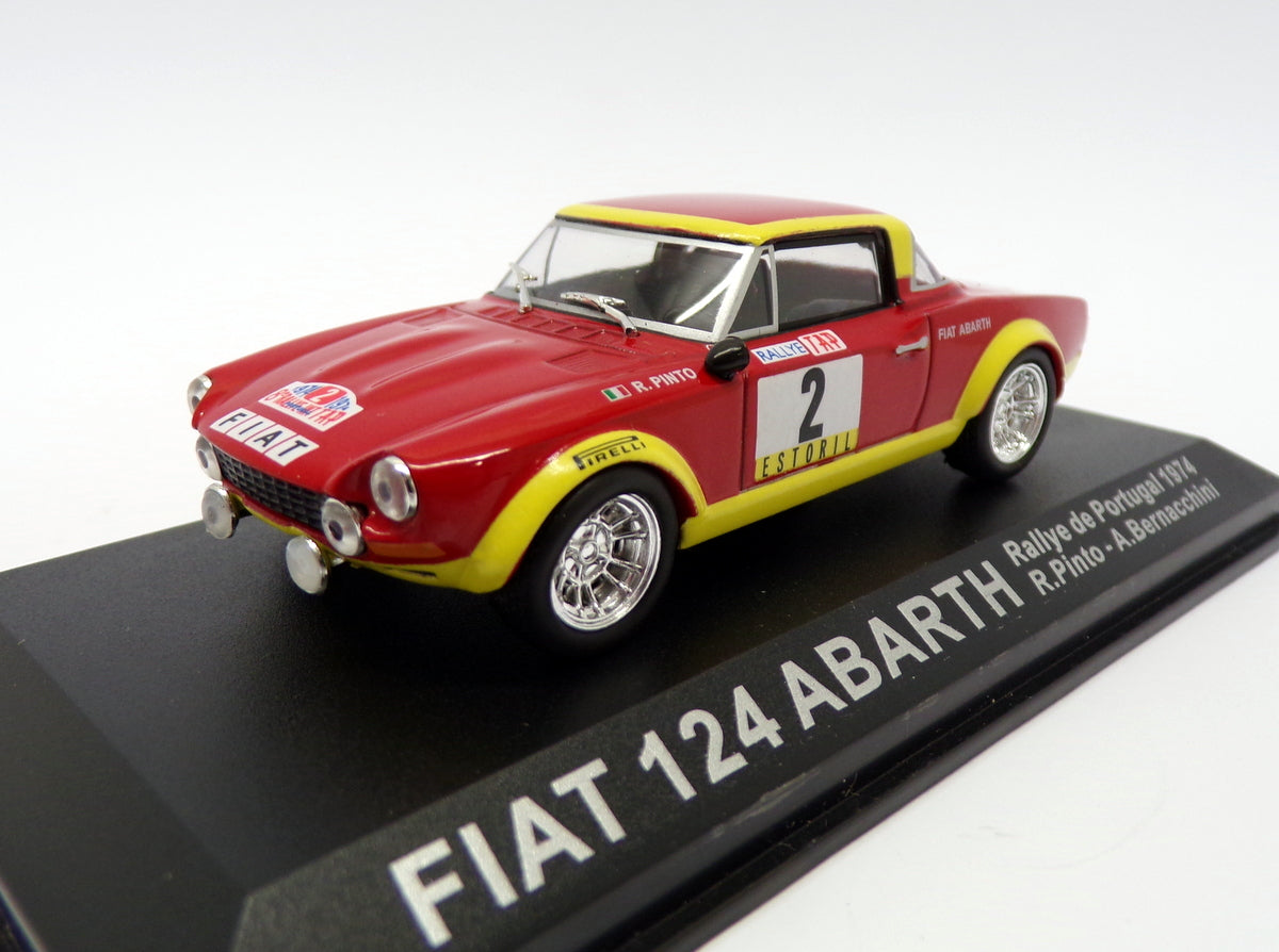 Altaya 1/43 Scale AL121219W Fiat 124 Abarth Portugal