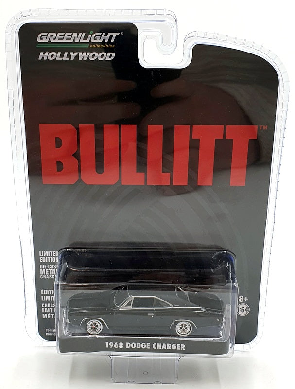 Greenlight 1/64 Scale Diecast 44741 - Steve McQueen 1968 Dodge Charger  Bullitt —  Ltd