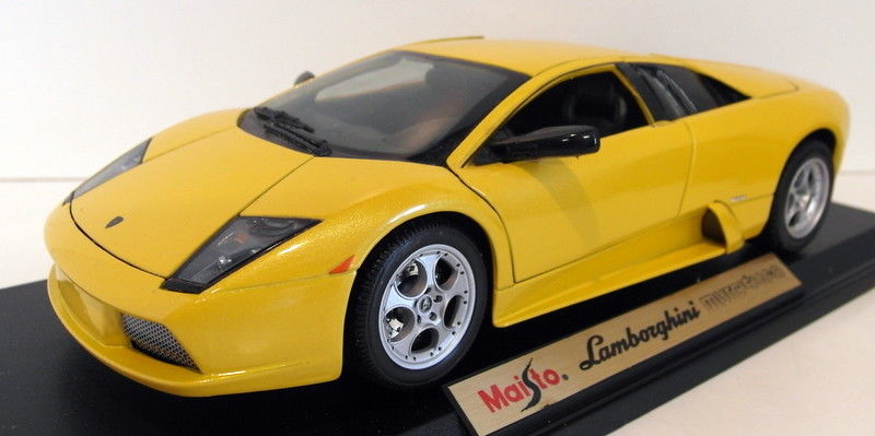 Maisto 1/18 Scale Diecast 31638 - Lamborghini Murcielago - Yellow —   Ltd