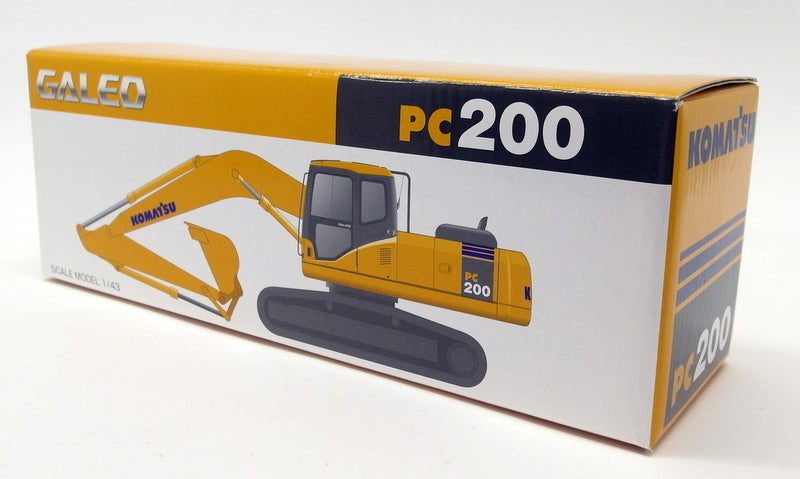 Tomica 1 43 Scale Diecast Pc0 Galeo Komatsu Pc0 Excavator R M Toys Ltd