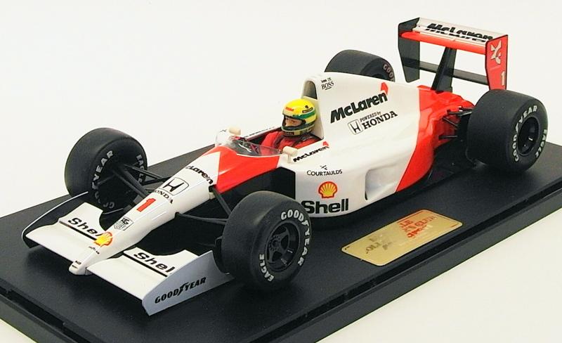 Tamiya 1 Scale Diecast Mclaren Mp4 6 Honda Ayrton Senna R M Toys Ltd