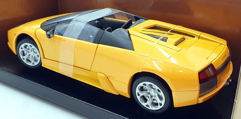 Motor Max 1/24 Scale Diecast 73200 - Lamborghini Murcielago Roadster -  Yellow —  Ltd