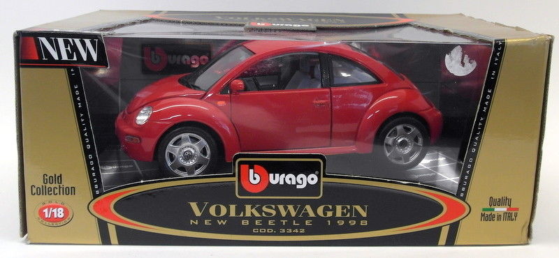 burago volkswagen new beetle 1998