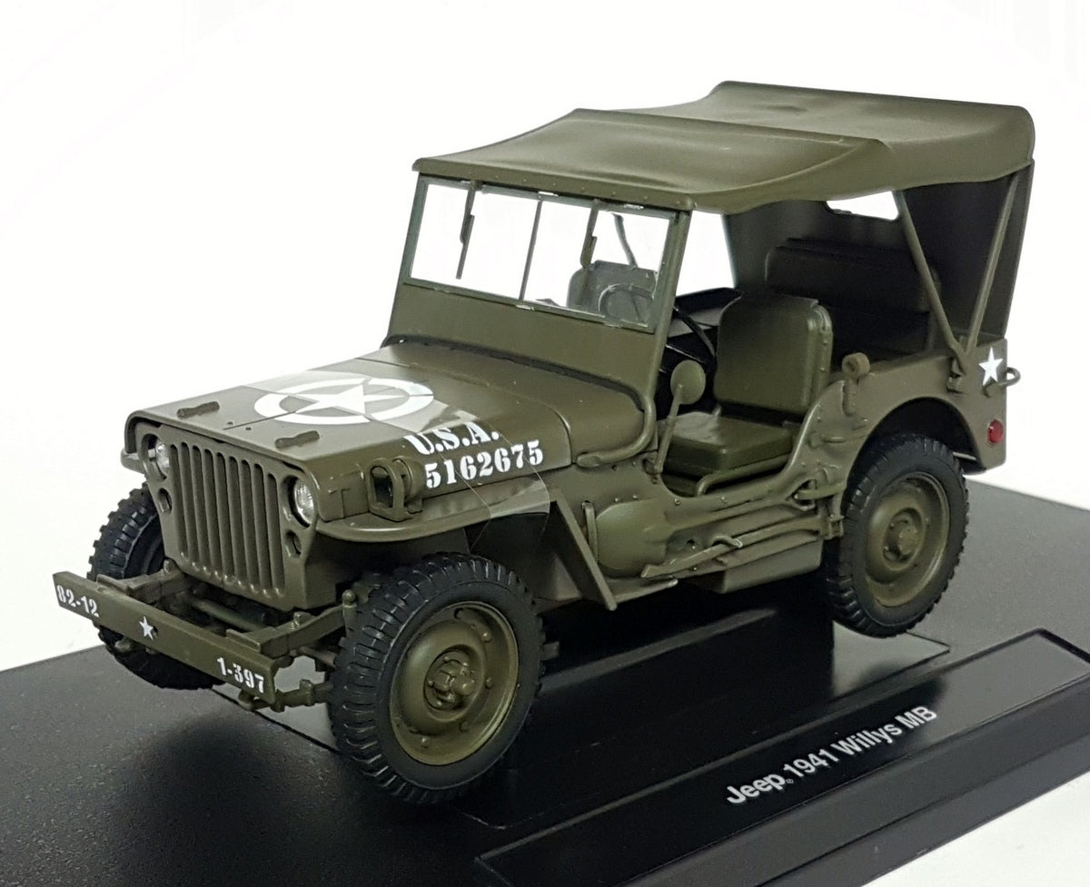 Welly 1/18 Scale Diecast 18055HW 1941 Jeep Willys MB