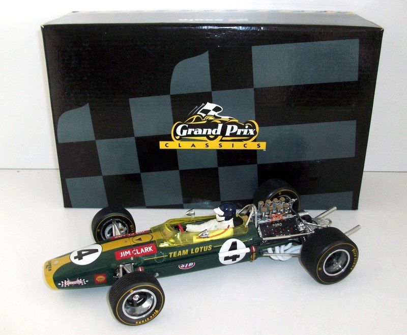 Exoto 1/18 28601 Lotus Ford Type 49 winner 1968 GP South Africa Jim Clark #4