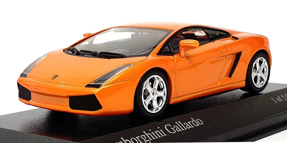 Minichamps 1/43 Scale 400 103500 - 2004 Lamborghini Gallardo - Metallic  Orange —  Ltd