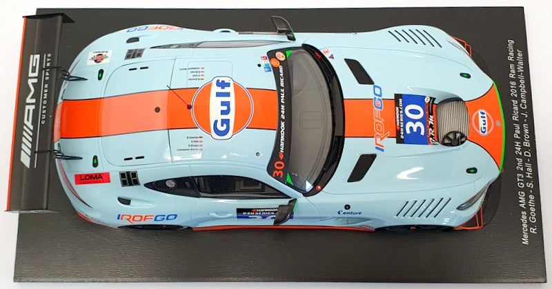 spark メルセデス amg gt3 ram racing #30 gulf-