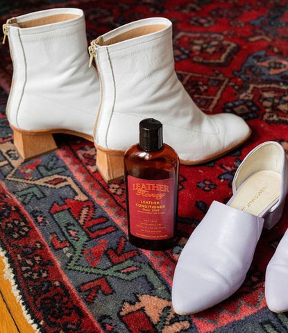 faux leather shoe conditioner