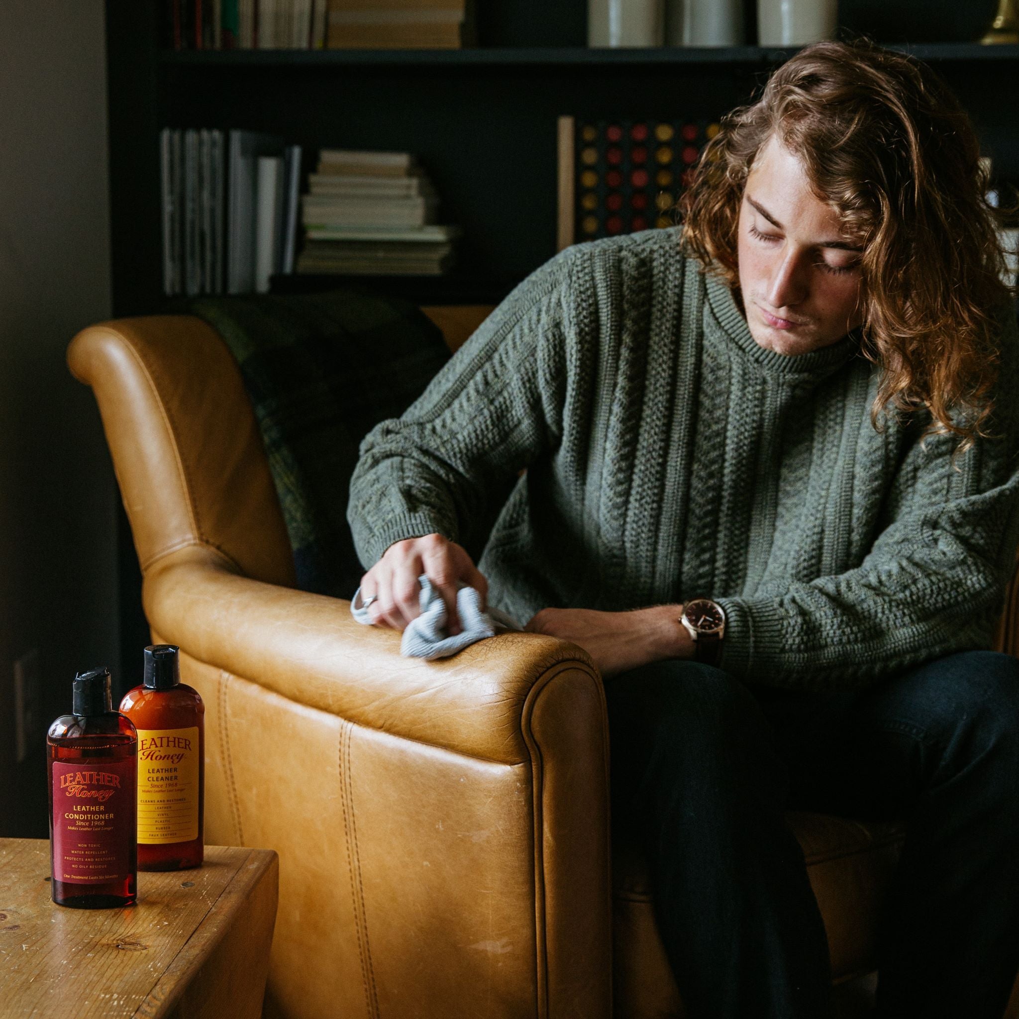 This Leather Honey Conditioner Gave My Sofa the Refresh It Needed