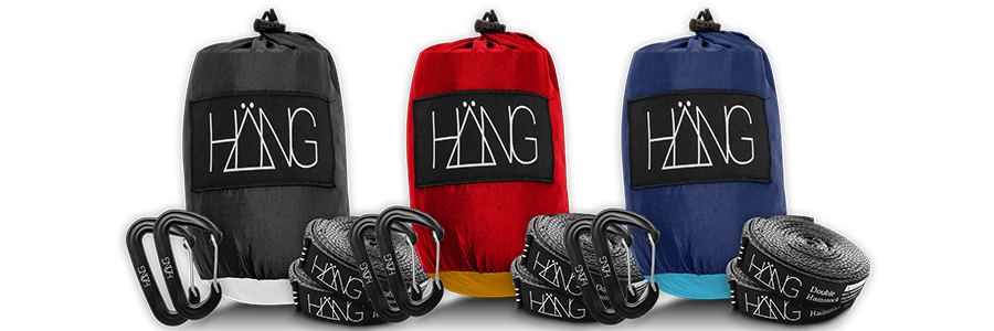 Three hammocks from HÄNG