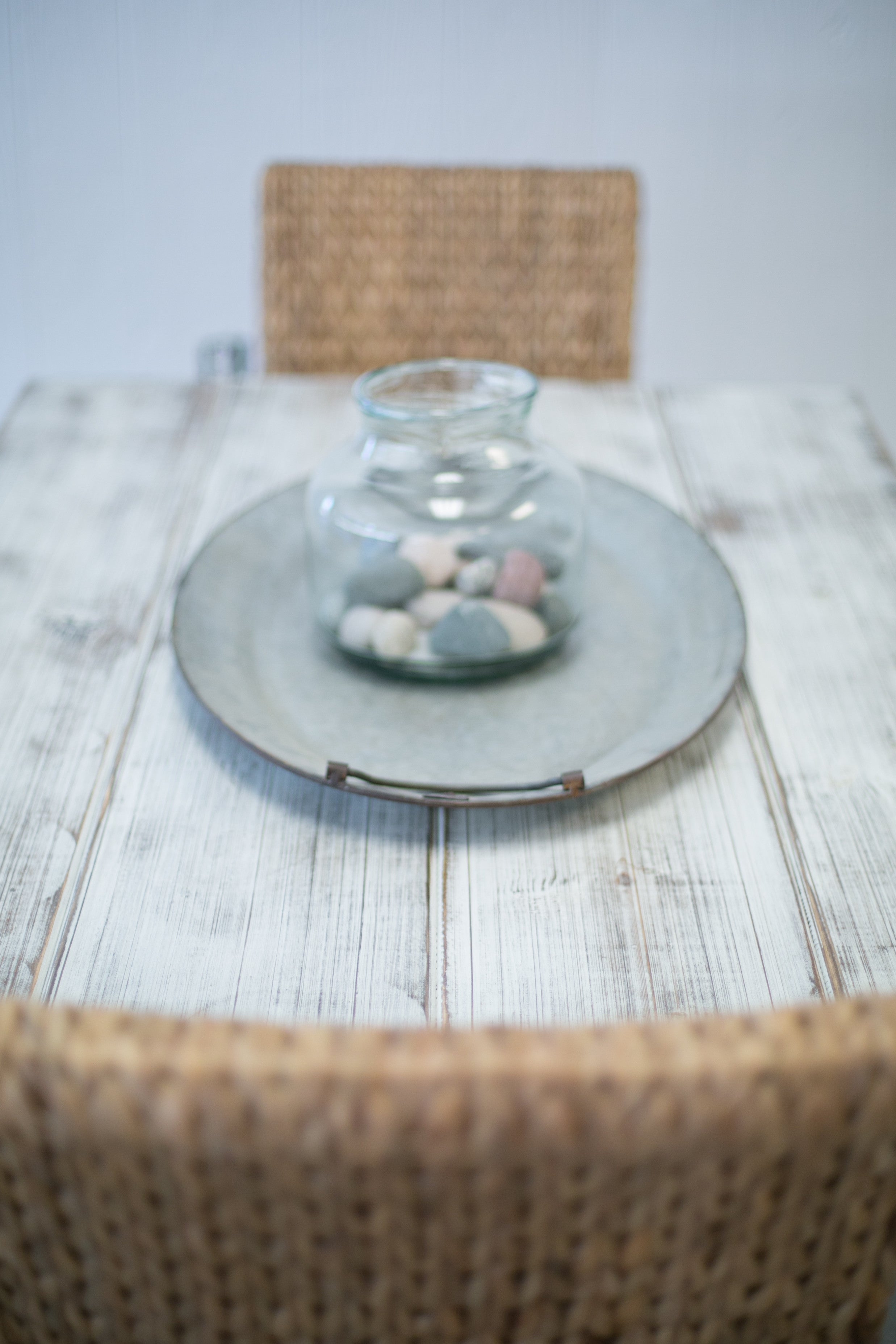 White Washed Dinette Table