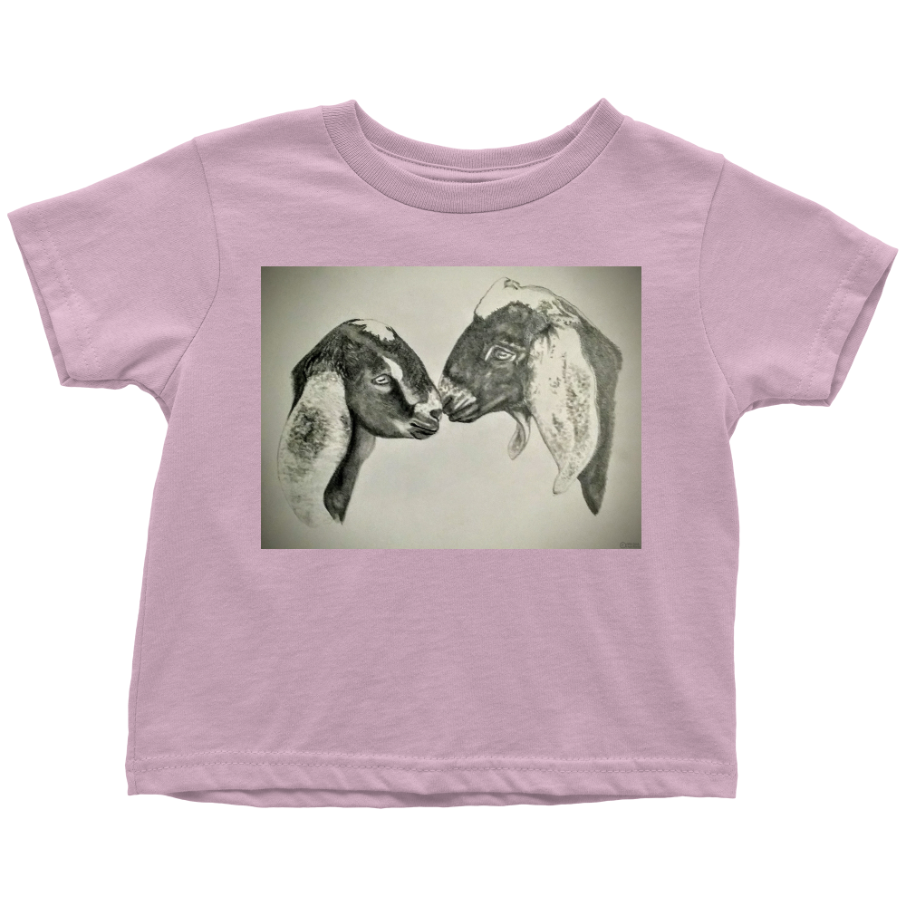 Goats Toddler T-Shirt – Pink Flamingo Ranch