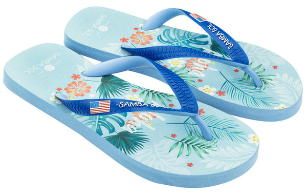 Samba Sol Men's Beach Collection Hawaii Flip Flops | Samba Sol