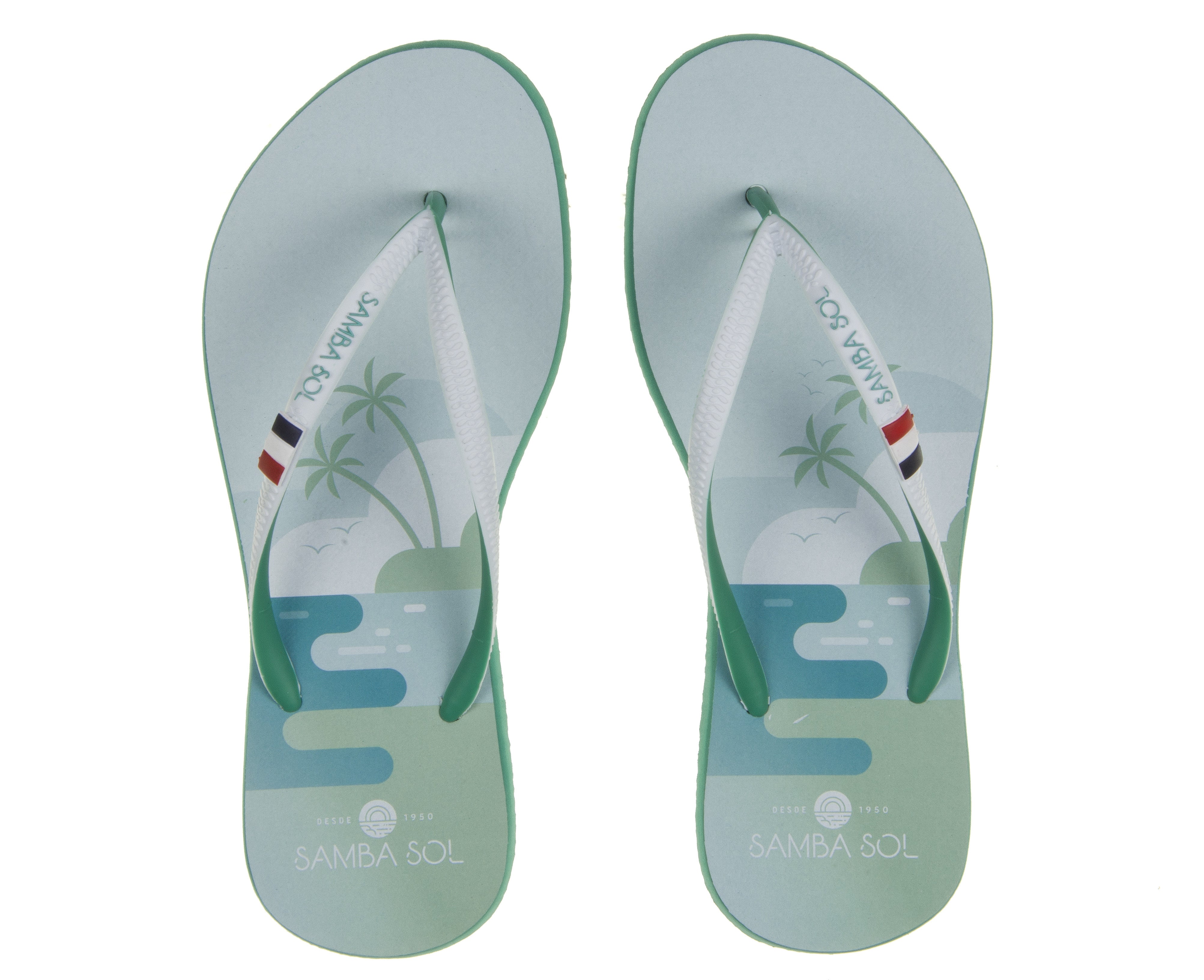 Samba Sol Women's Beach Collection St Barths Flip Flops | Samba Sol