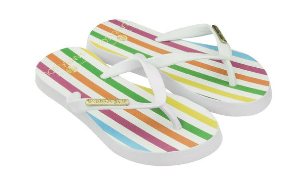 Samba Sol Kid's Fashion Collection Paradigm Rainbow Flip Flops | Samba Sol