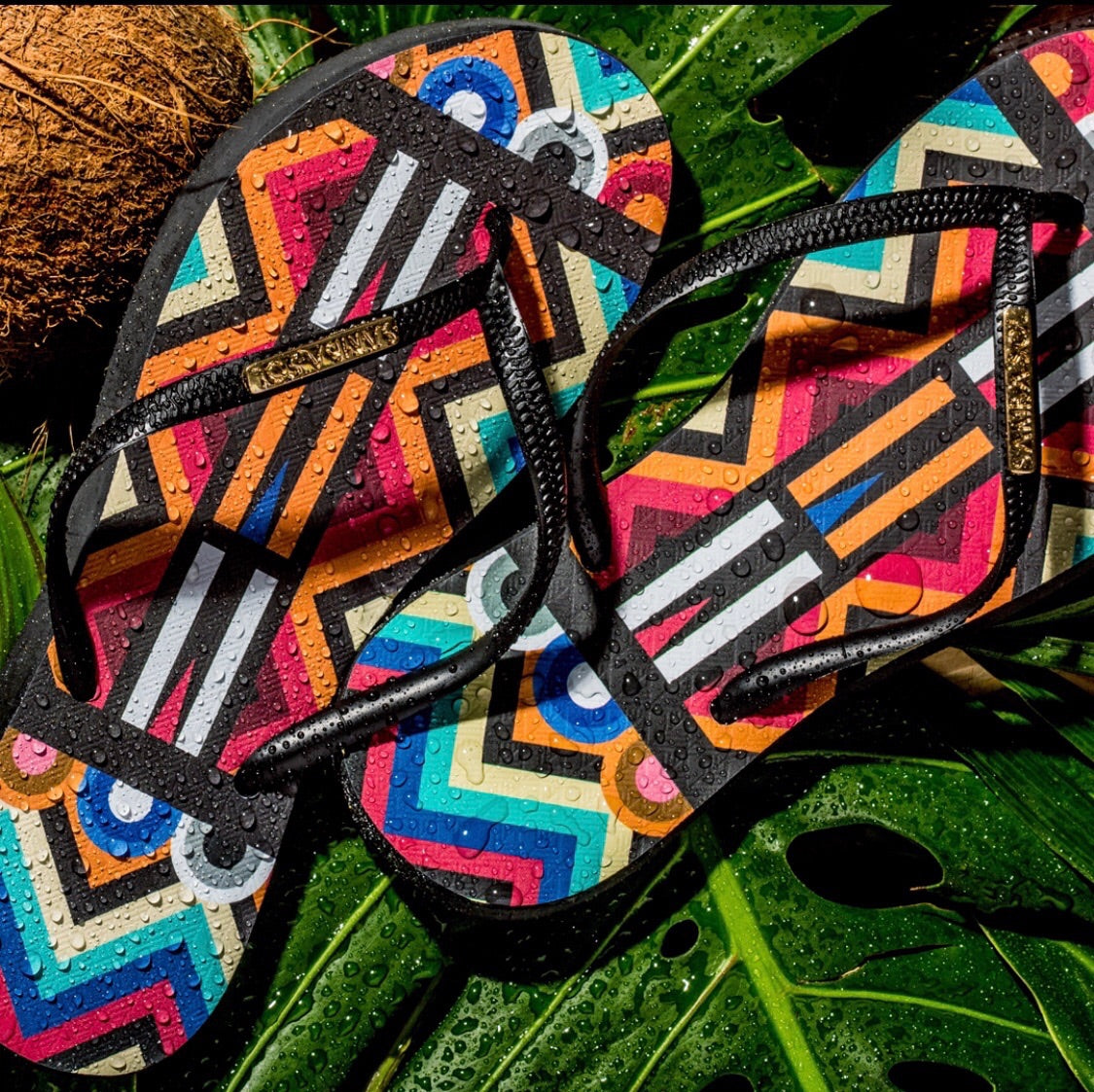 Samba Sol Men s Fashion Collection Flip Flops- Tribal