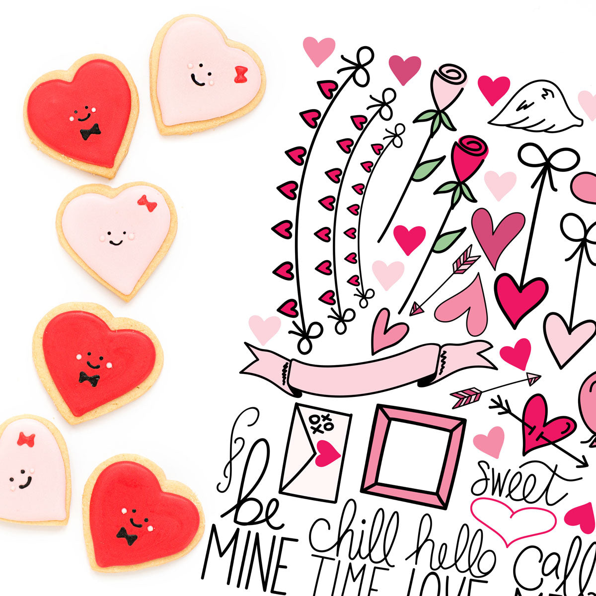 Download Free Valentine S Planner Stickers Kelly Lollar Designs