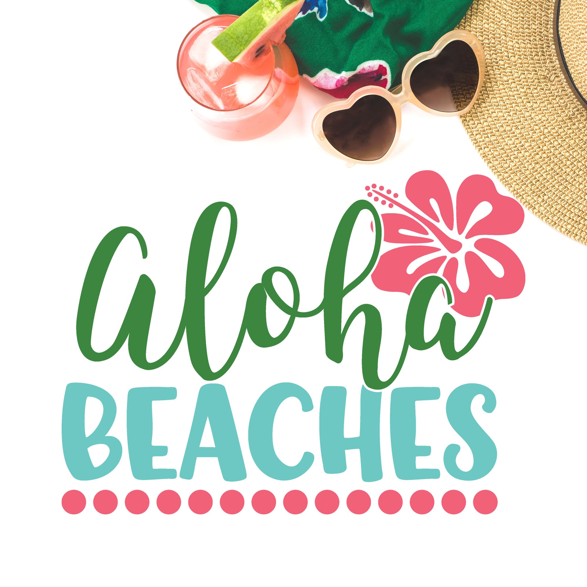 Freebie Friday Aloha Beaches Svg File Kelly Lollar Designs