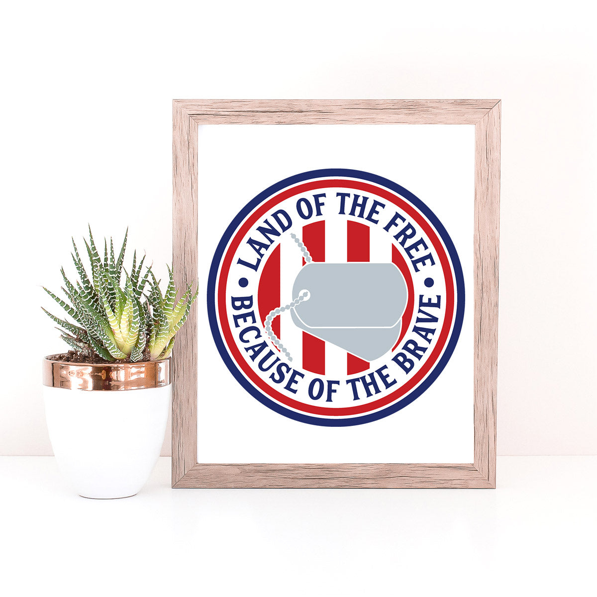 Download Freebie Friday Land Of The Free Because Of The Brave Svg File Kelly Lollar Designs