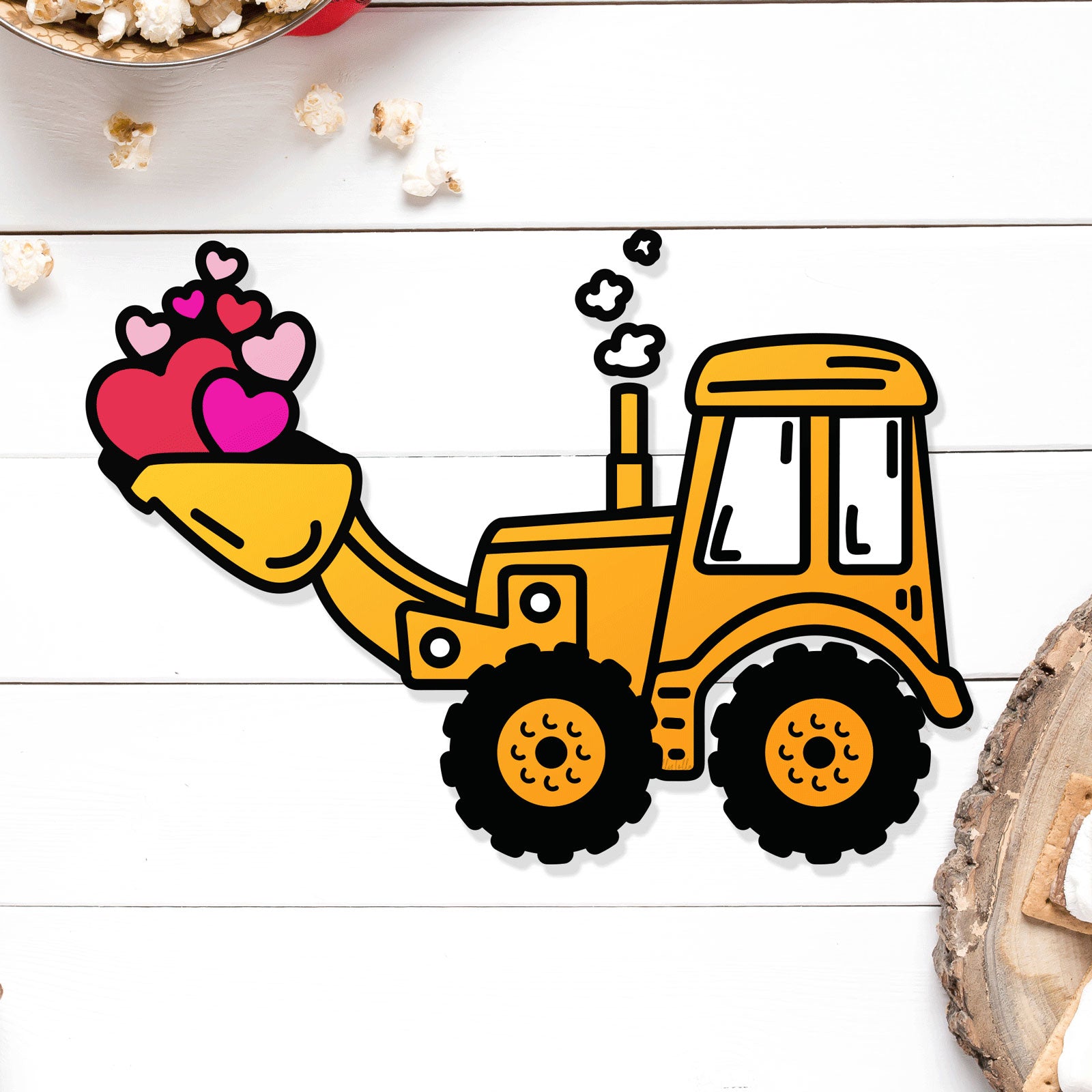 Download Freebie Friday Heart Filled Backhoe Free Valentine S Day Svg Cut Fil Kelly Lollar Designs