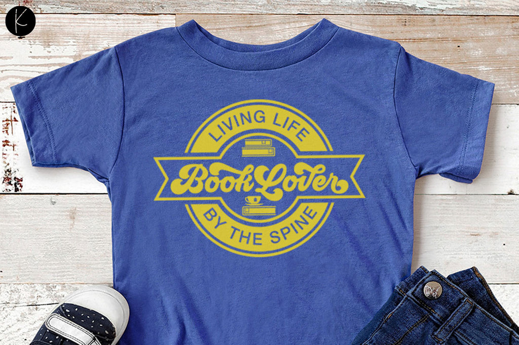 Download Free Book Lover Badge Svg Cut File Kelly Lollar Designs