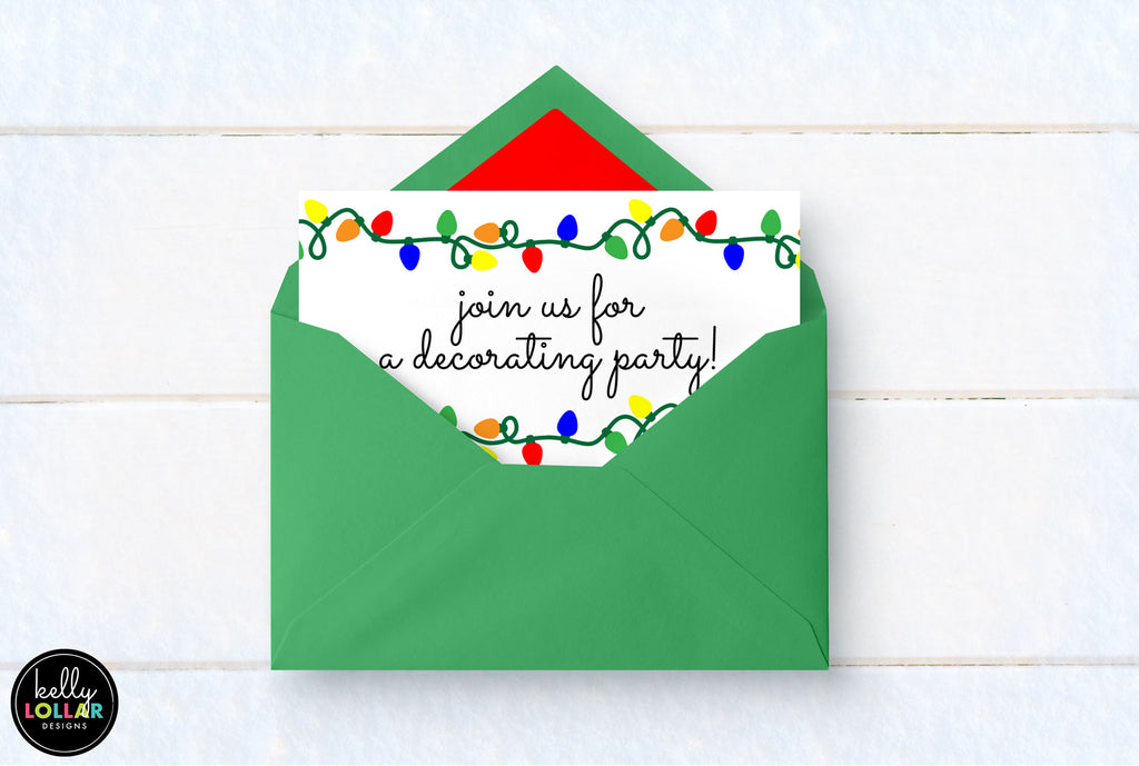 Seamless Christmas Light Strands Svg Cut Files Kelly Lollar Designs