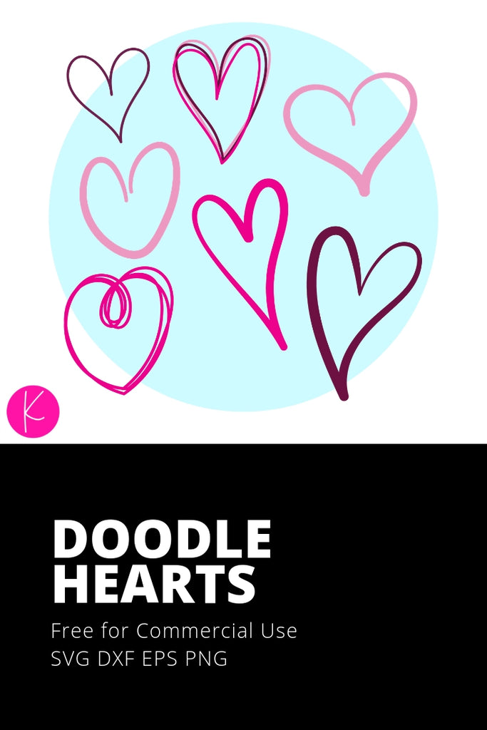 Easy Heart Chalkboard Labels + Free SVG Cut File - Sprinklesofzeal