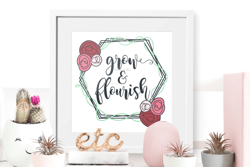Added quote with the Hexagon Flower Frame SVG DXF EPS PNG Cut Files | Free for Personal Use